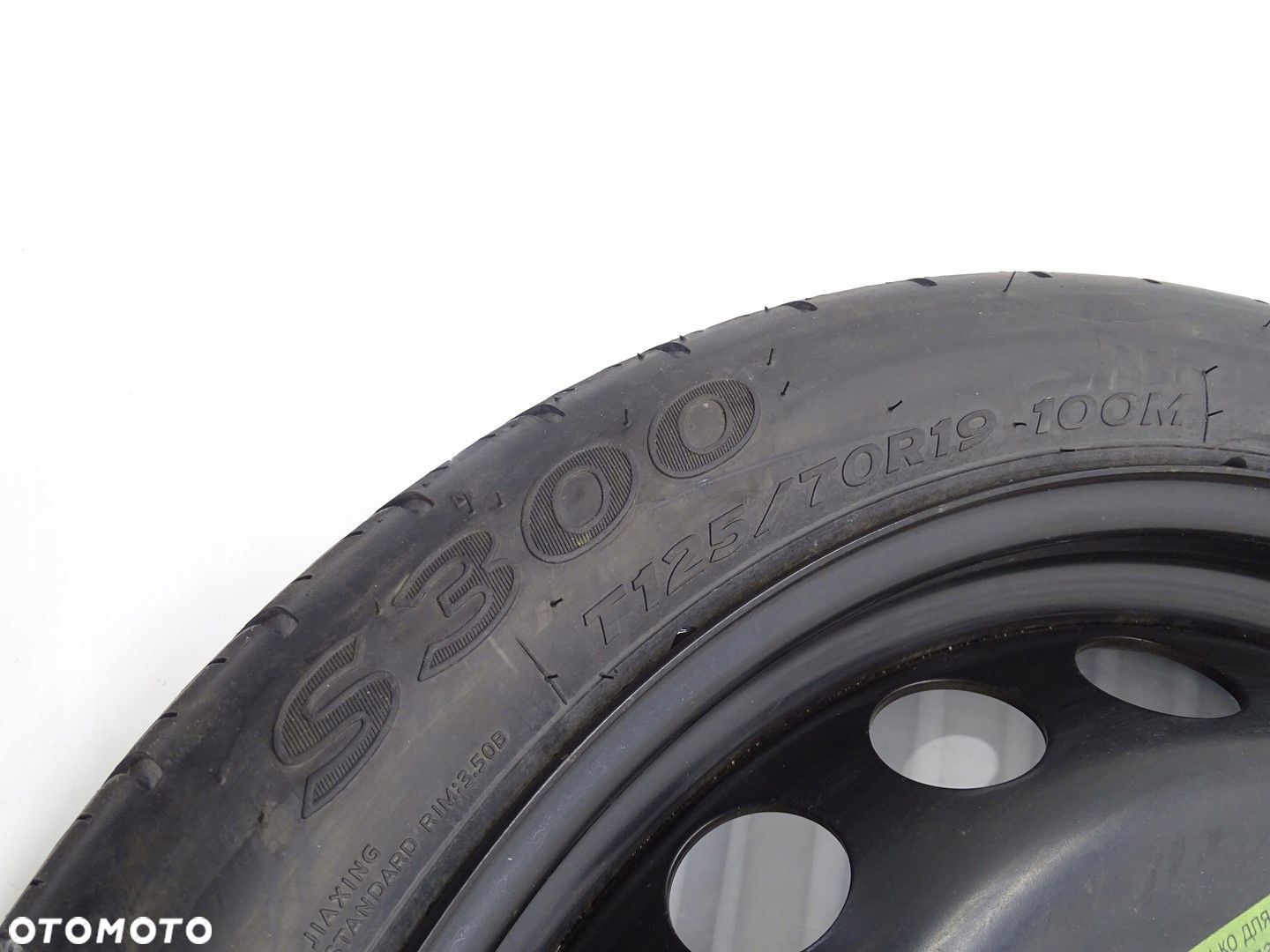 KOŁO DOJAZDOWE ZAPASOWE R19 AUDI A4 B8 A5 8T Q5 8R 5X112 4J ET29 8K0601027D - 5