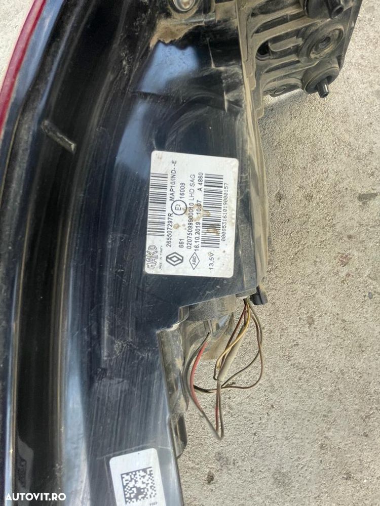 Stop RENAULT MEGANE 4 led exterior - 5