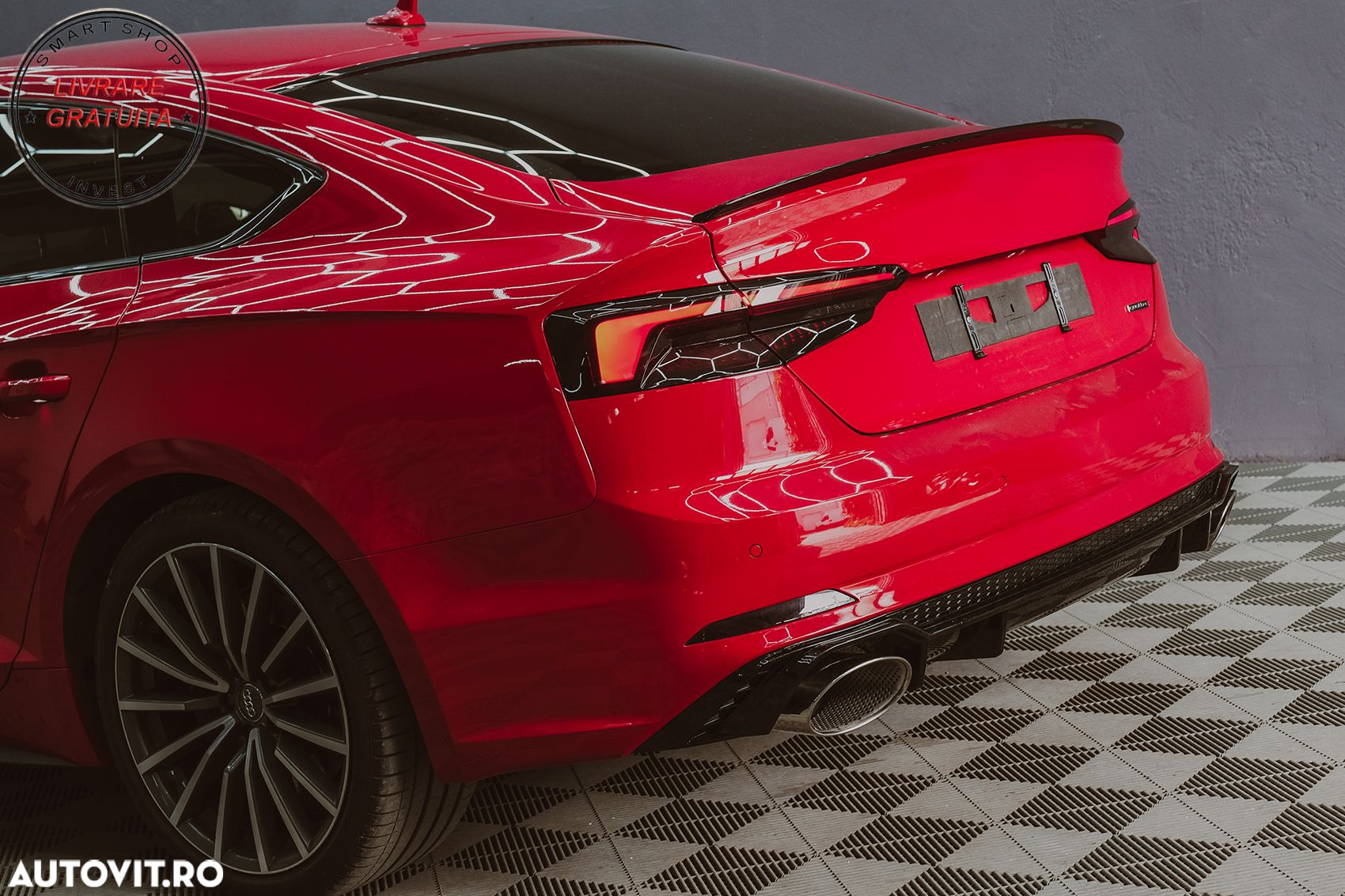 Ornamente Evacuare Audi A4 B9 (2016-2019) A5 F5 (2017-2019) Crom- livrare gratuita - 14
