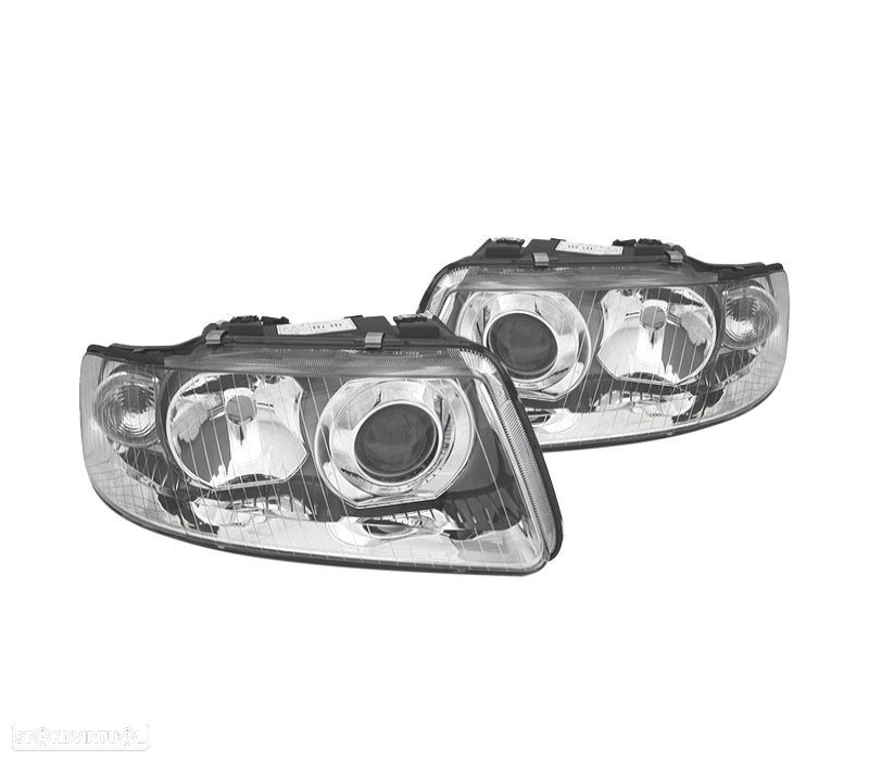 FAROIS AUDI A3 8L 00-03 CROMADOS H7 - 1