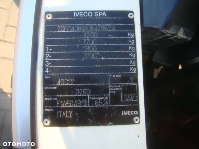 Iveco DAILY 40 C 12 - 27