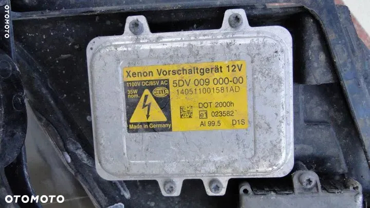 BMW 5 E60 E61 LAMPA PRAWA PRZÓD PRZEDNIA BI XENON SKRĘTNY 03-07r EUROPA - 6