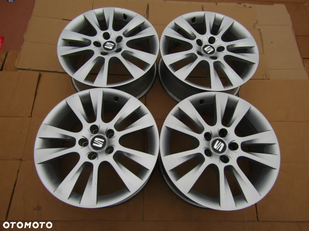 4x Felgi 17 Seat Leon Tarraco Ateca Toledo Skoda Octavia III IV 5x112 ET39 - 3