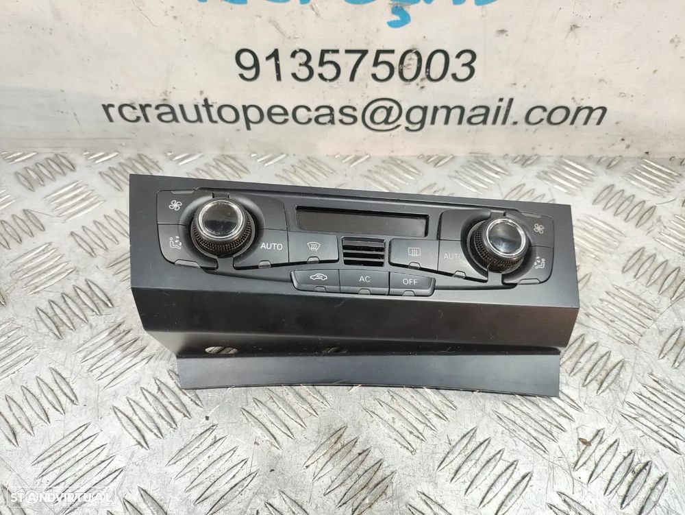 Display Sofagem Comando Chauffage Ar Condicionado AC Climatronic Continental VDO Audi A4 B8 A5 8T 8T2820043S A2C53307437 - 2