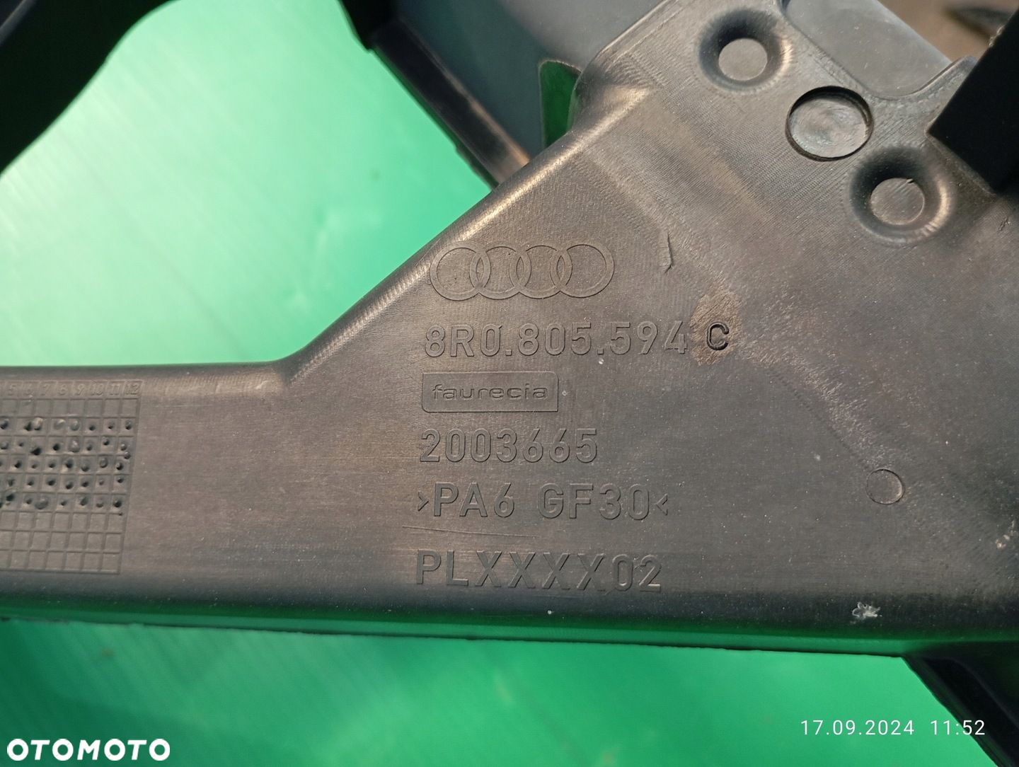 PAS PRZEDNI WZMOCNIENIE AUDI Q5 I 08-16r 8R0805594C - 11
