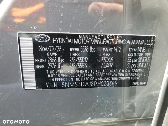 Hyundai Santa Fe 1.6 T-GDI HEV Platinum 4WD - 30