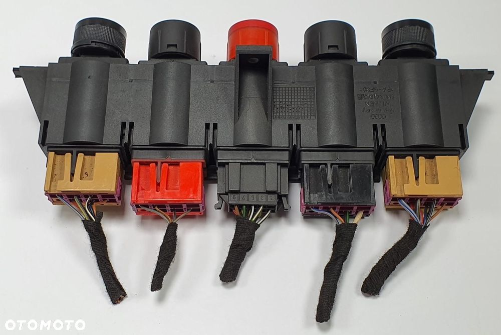 PANEL PRZYCISKÓW KONSOLI ESP ŚWIATEŁ GRZANIA AUDI TT 8N 8N0941567B - 4