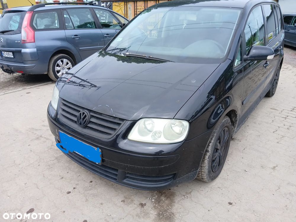 volkswagen touran 2004 fotel fotele kanapa deska kokpit podsufitka boczek boczki klamka podłokietnik - 1