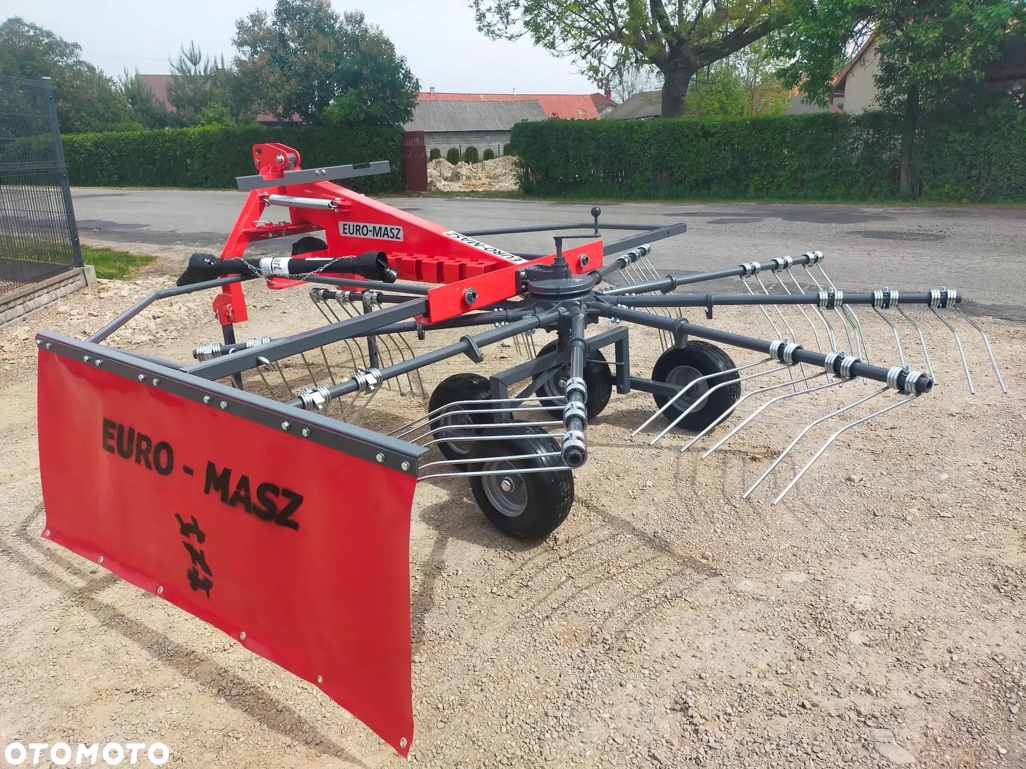 ZGRABIARKA KARUZELOWA/PAJĄK/TANDEM EURO-MASZ/TALEX 3,5m KOŁO KOPIUJĄCE - 6