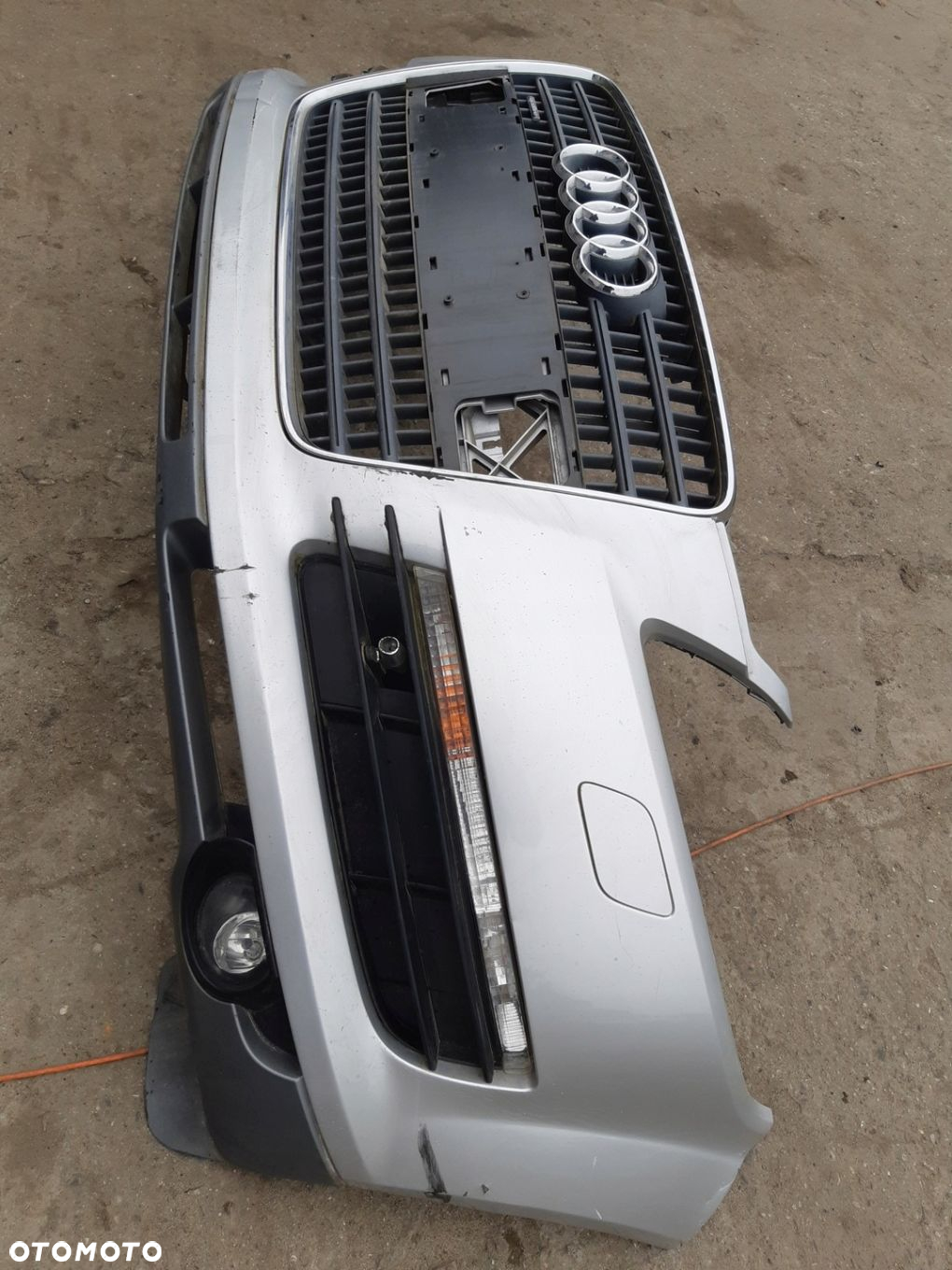 AUDI Q7 4L LX7W ZDERZAK PRZEDNI GRILL ATRAPA PRZÓD - 12
