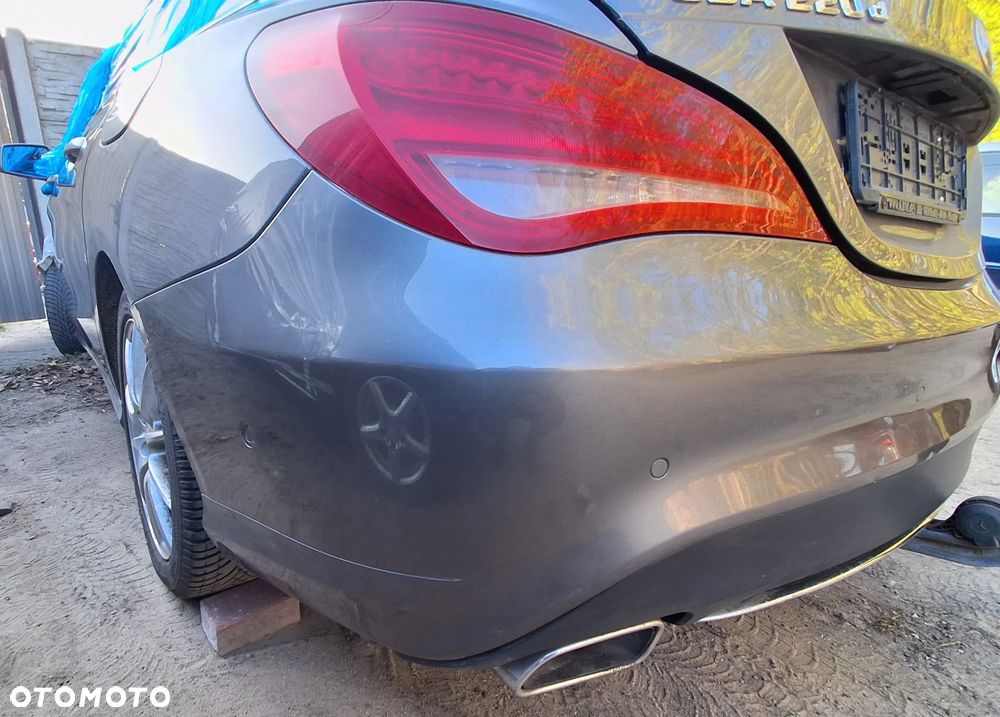 MERCEDES CLA KOMPLETNY TYŁ KOMBI W KOLOR 787 KLAPA ZDERZAK LAMPY LED STAN W KOLOR DO MONTAŻU 2016 ROK - 11