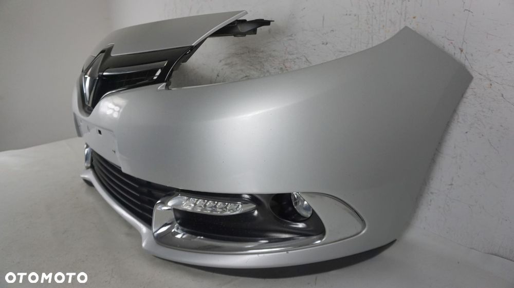 ZDERZAK PRZÓD PRZEDNI RENAULT SCENIC 3 III LIFT TED69 13-16 FL LED DRL - 4