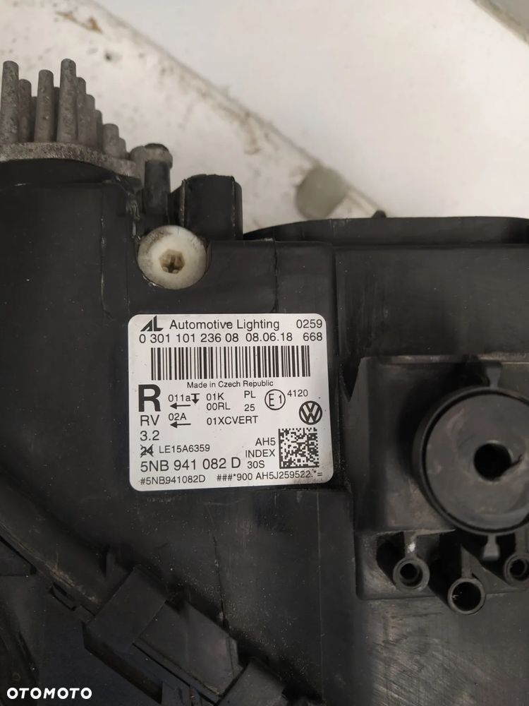 VW TIGUAN II 2 REFLEKTOR LAMPA LAMPY PRZÓD PRZEDNIE LEWA PRAWA FULL LED PRZETWORNICE KOMPLETNA ORYGINAŁ - 8