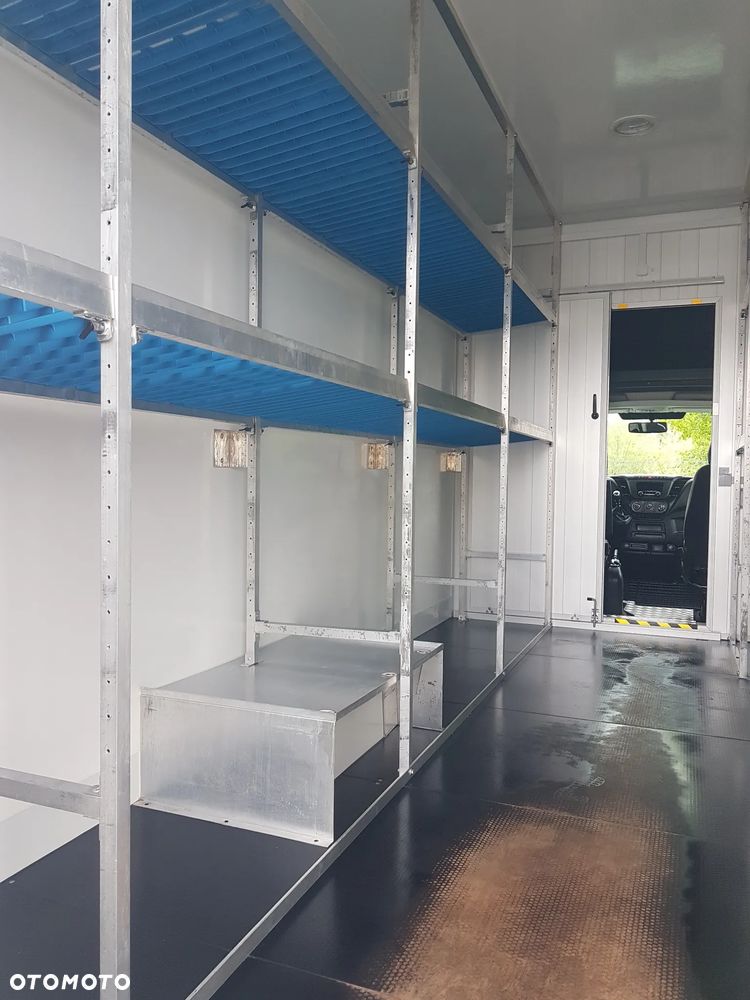 Iveco DAILY KONTENER NISKOPODŁOGOWY 4,43x2,23x2,42 SKLEP FOODTRUCK BAR KLIMA KONIOWÓZ KAMPER - 18
