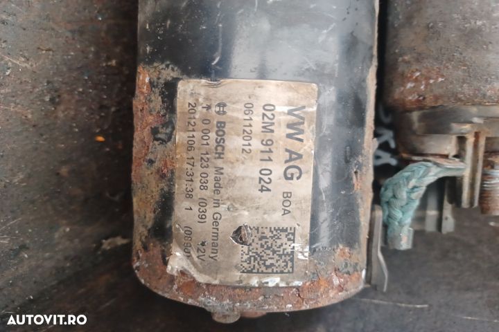 Electromotor 0001123038    02M911024 MX1253 Skoda Octavia 2 [facelift - 5