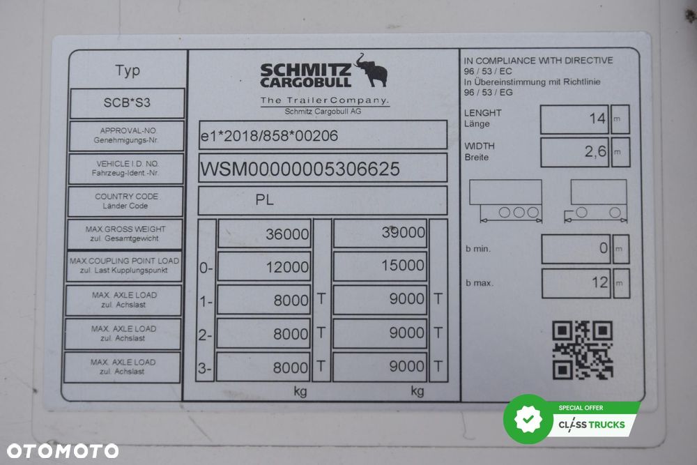 Schmitz Cargobull SKO FP 45 S.CU d80 - 15