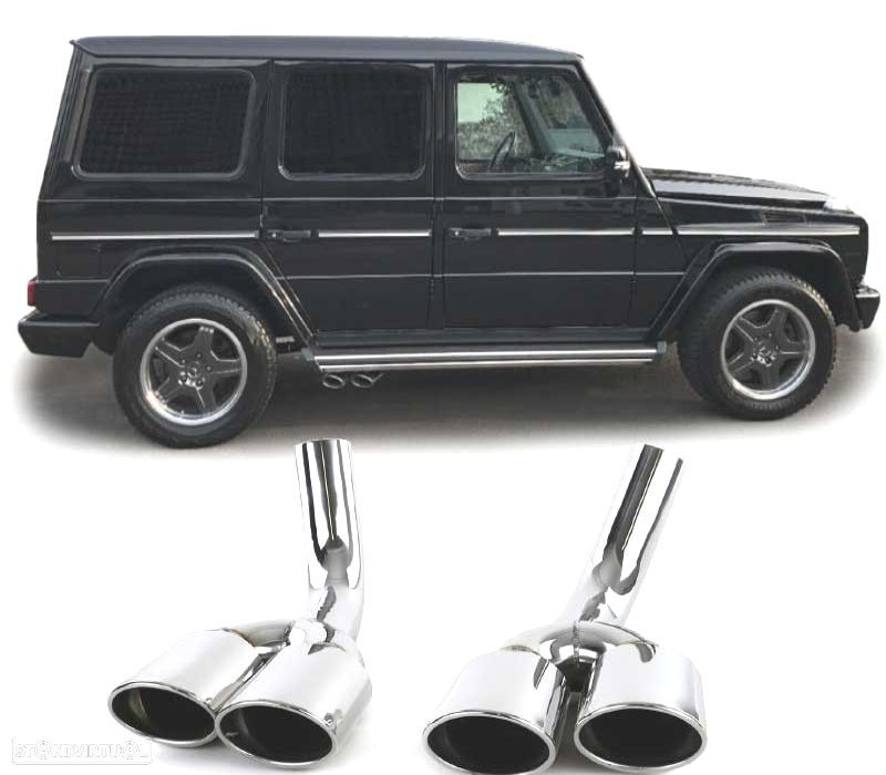 PONTEIRA ESCAPE MERCEDES G W463 89- LOOK AMG G500 G55 - 1