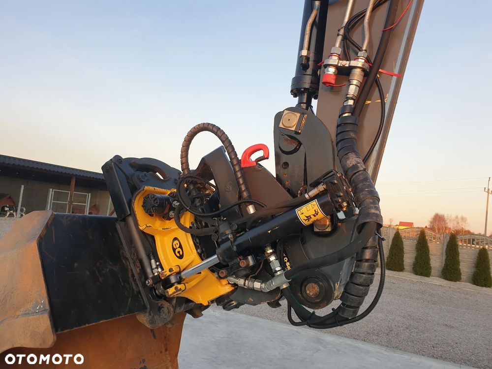 Terex TW 110 ROTOTILT/SZCZYPCE 3-ŁYŻKI SPROWADZONY ŁADNY STAN - 20