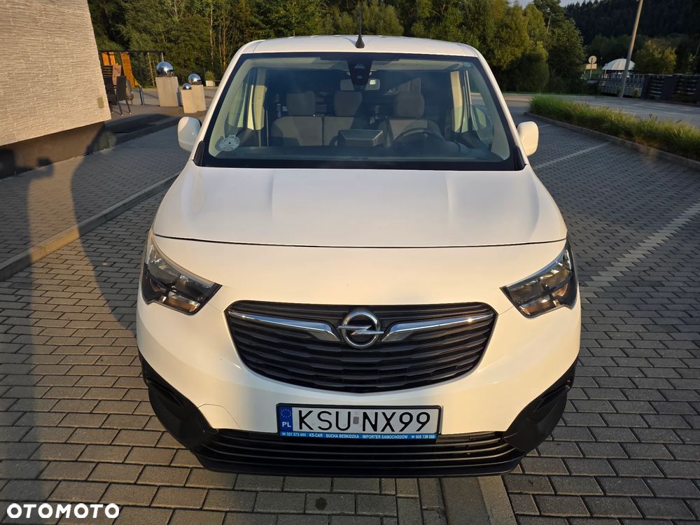 Opel Combo 1.2 benzyna Vat! rok2020 navi klima 3-osobowy tempomat grzana szyba fotele hak - 7