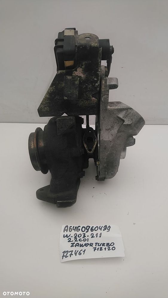 TURBINA 2.2 CDI 102KM 122KM 136KM 150KM CLC CLK C200 C220 A6460900180 742693 712120 - 11
