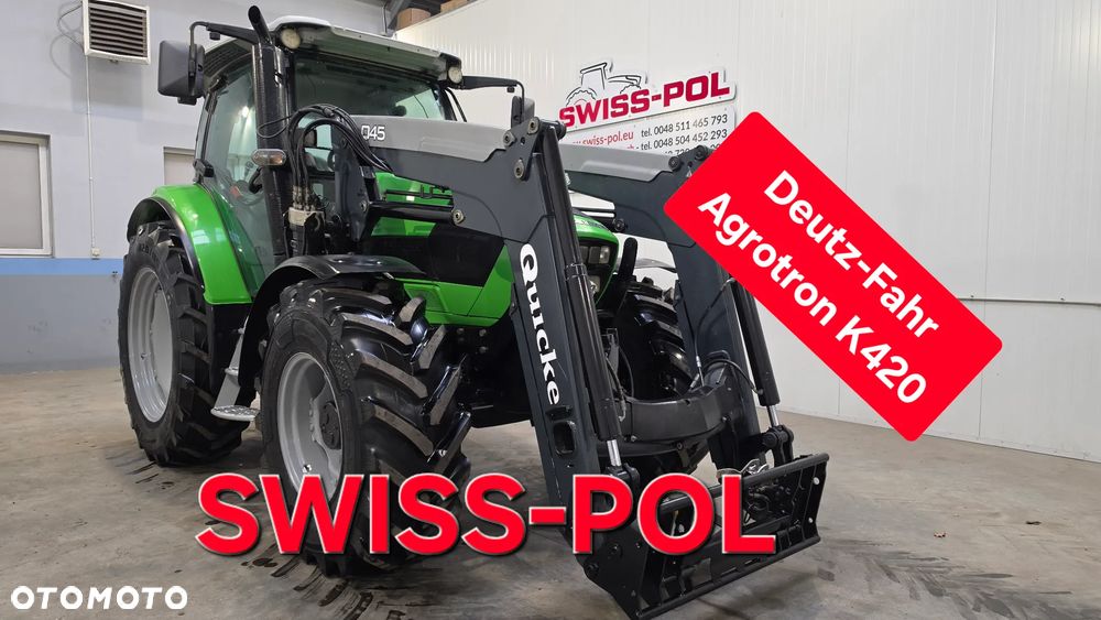 Deutz-Fahr K 420 Ładowacz Quick  K410 K430 M420 Arion 420 Ares 412 Vario 6320 se 6220 Premium 6420 - 2
