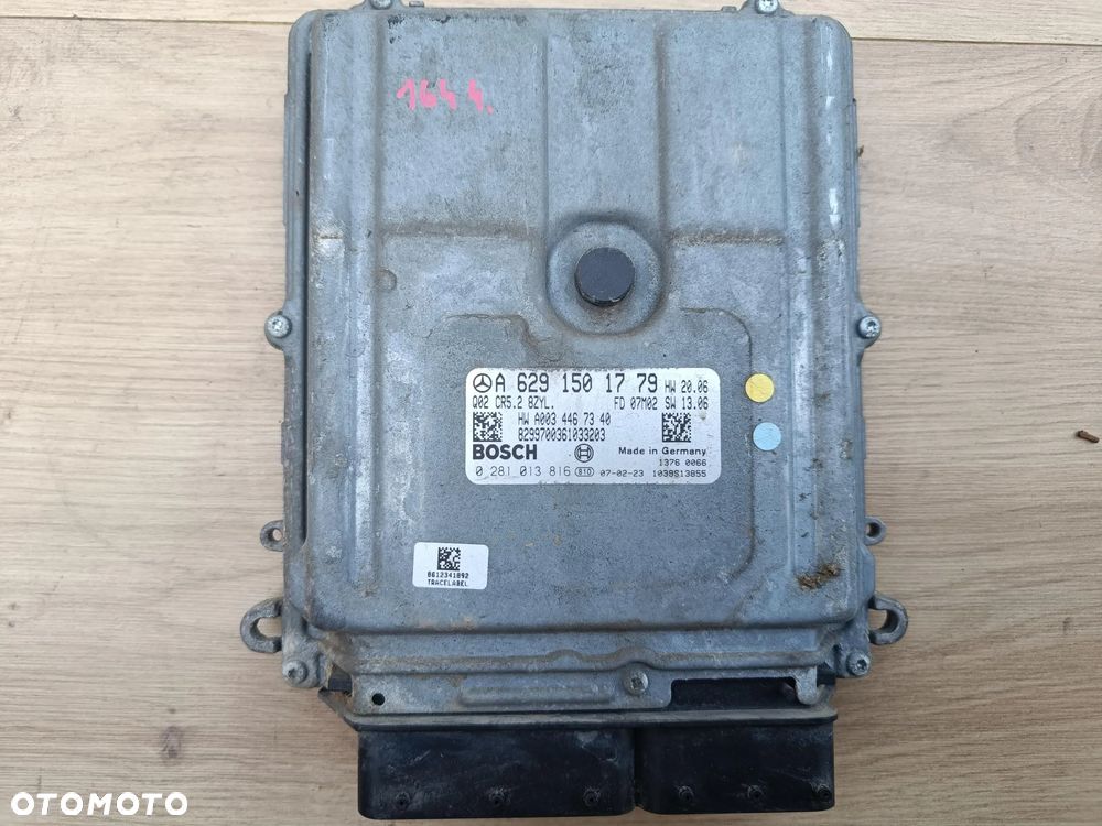 MERCEDES ML W164 4.0 CDI STEROWNIK KOMPUTER SILNIKA OM629 A6291501779 - 1
