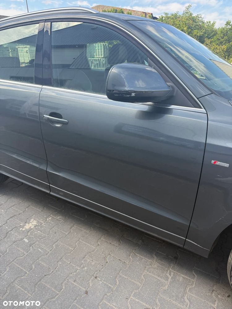 AUDI Q5 8R LZ7S DRZWI PRAWE PRZEDNIE KOMPLETNE LAKIER ORYGINAŁ