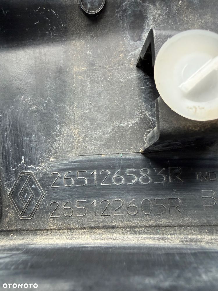 Listwa podświetlenia tablicy z kamerą cofania Renault Master IV 19- 284429232R 265126583R - 5