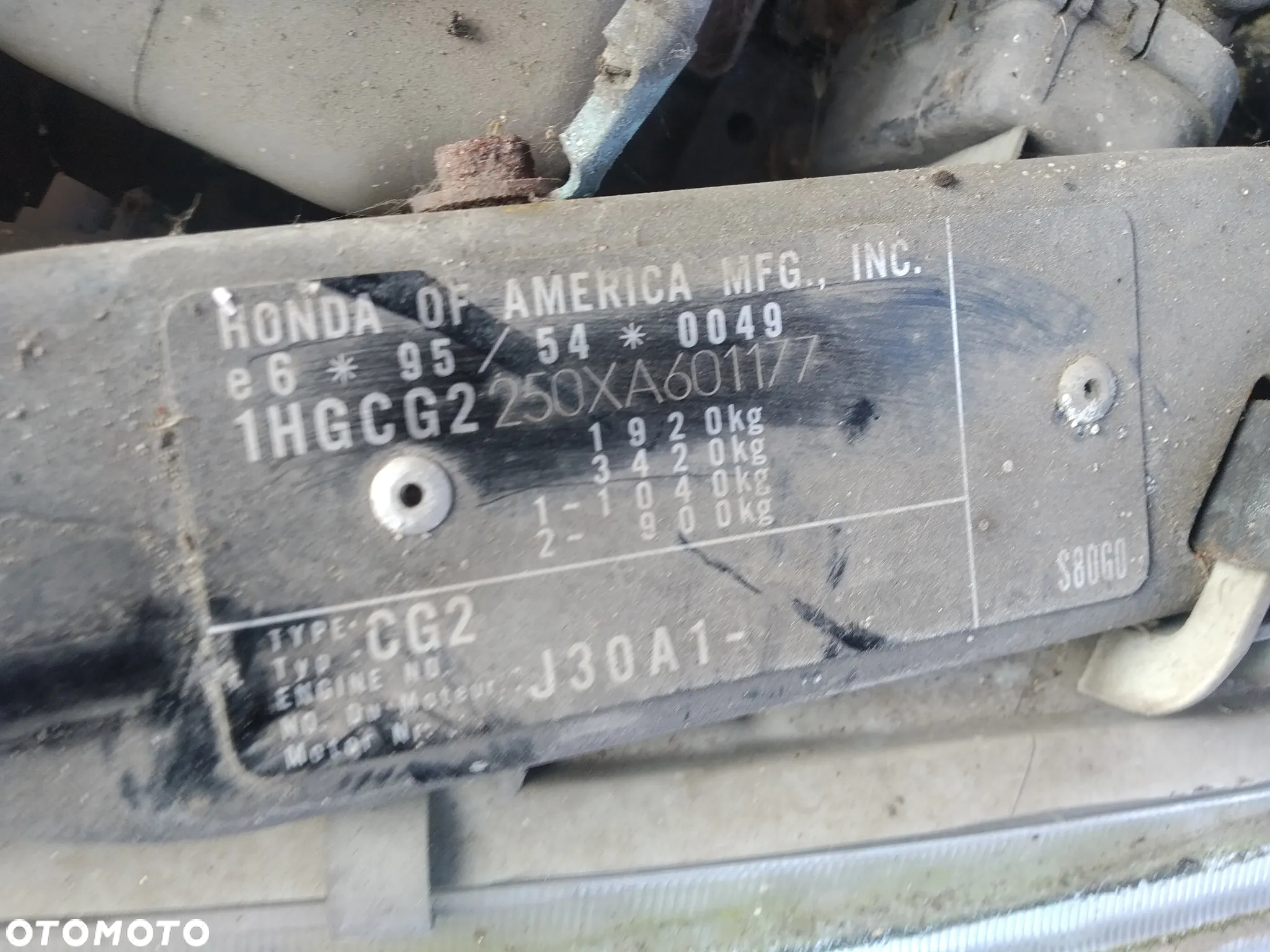 HONDA ACCORD COUPE 97-02 3.0 J30A1 BELKA ZAWIESZENIA PRZÓD TRAWERSA - 32