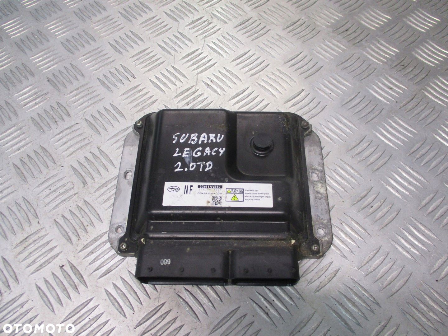 KOMPUTER SILNIKA STEROWNIK SUBARU LEGACY V 2.0 TD 22611AV560 275700-2221 - 1