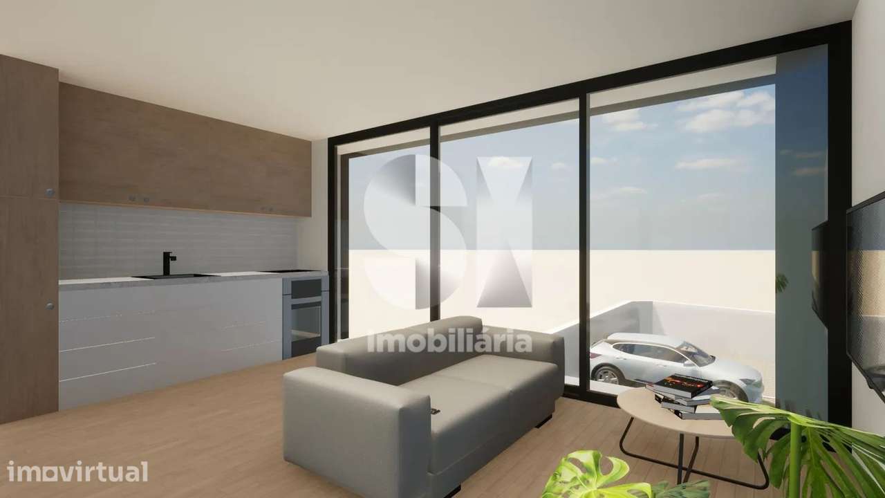 Apartamento T0+1 Novo | Areosa - Grande imagem: 2/9