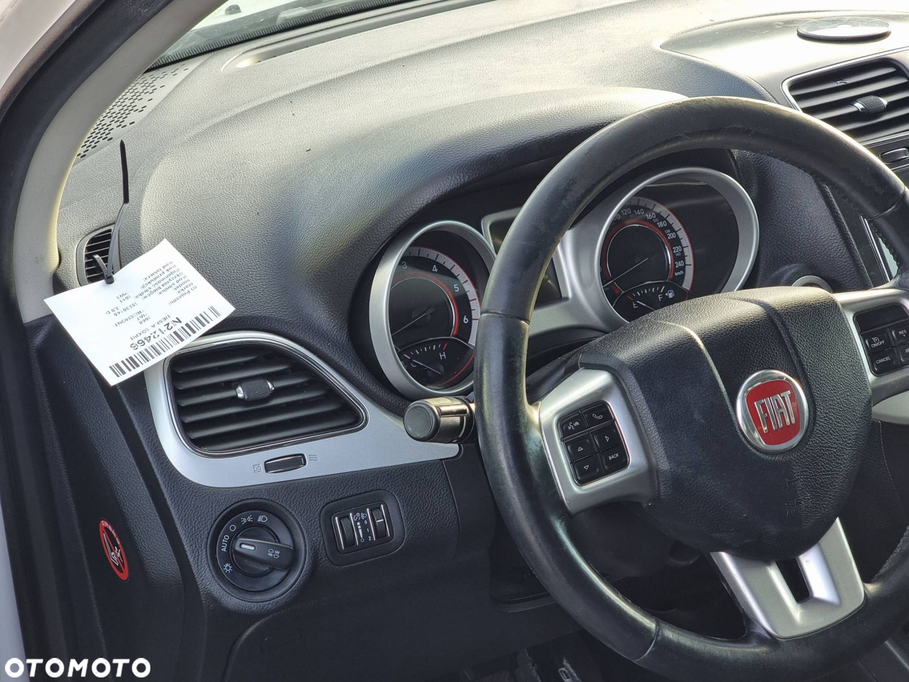 DESKA KOKPIT FIAT FREEMONT PODUSZKA PASY - 7
