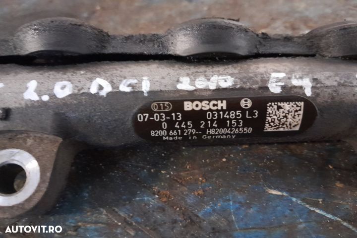 Rampa comuna injectoare stanga 0445214153 0445214153 Renault Trafic 2 - 3