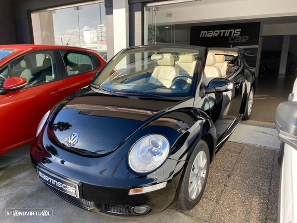 VW New Beetle Cabriolet 1.4 Top Couro