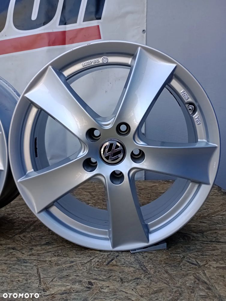 FELGI ALUMINIOWE 5x112 R17 7J ET40 DEZENT VOLKSWAGEN ARTEON BEETLE CADDY CC GOLF JETTA PASSAT SCIROCCO SHARAN TOURAN T-ROC TAYRON SKODA SEAT AUDI - 6