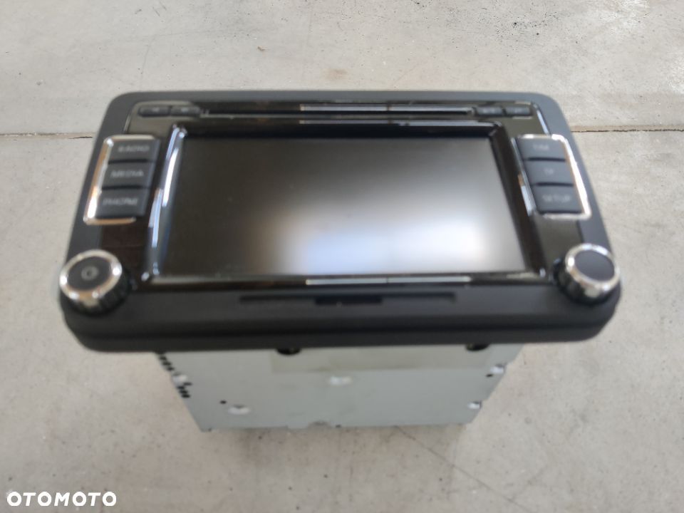 Radio Skoda Superb 2 FL II lift  Octavia Yeti Fabia Wyświetlacz 3T0035156B Dotykowe - 4