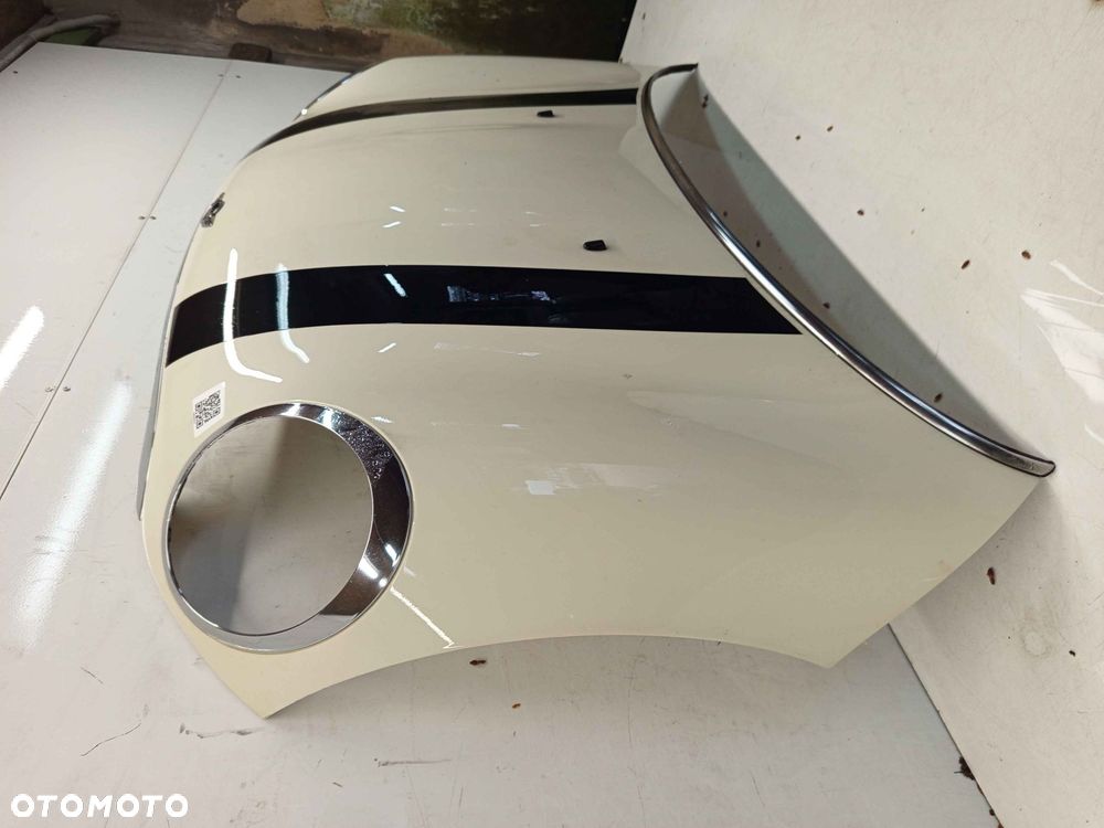 + MASKA POKRYWA SILNIKA DO MINI COOPER R56 R55 WHITE PEPPER BIAŁA - 2