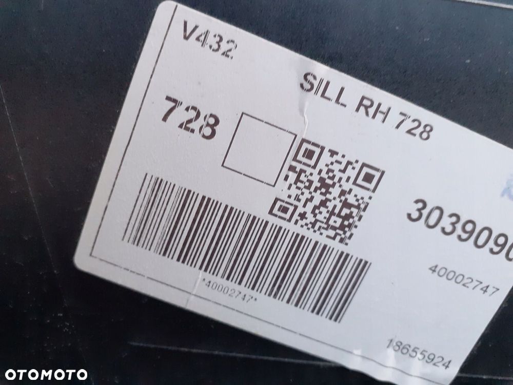 Listwa progowa P+L do Volvo V60 II S60 III 18-22r. - 9