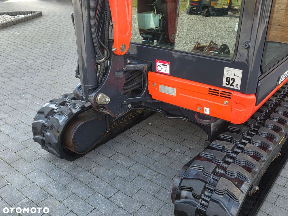 Kubota U 27 - 4 mini koparka Kubota sprowadzona 5 łyżek szybkozłącze piękna w oryginale 1 właściciel najdłuższe ramie long - 20