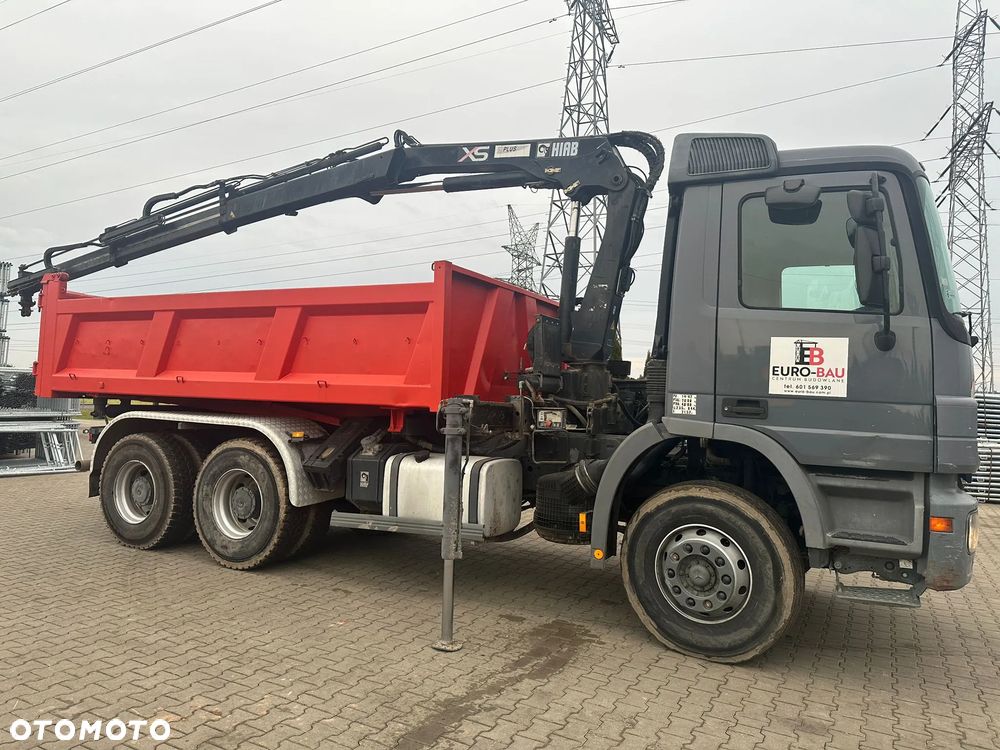 Mercedes-Benz Actros 2632 4 x 6 +HDS HIAB 122 CL Wywrotka - 31