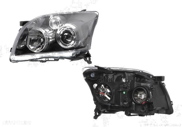Far Toyota Avensis (T25) 07.2006-10.2008 TYC stanga/dreapta, tip bec H1+H7 fara motoras - 1