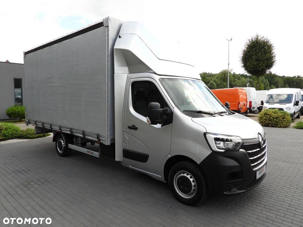 Renault MASTER PLANDEKA 10 PALET TEMPOMAT NAWIGACJA LEDY PNEUMATYKA KLIMATYZACJA  165KM - 5