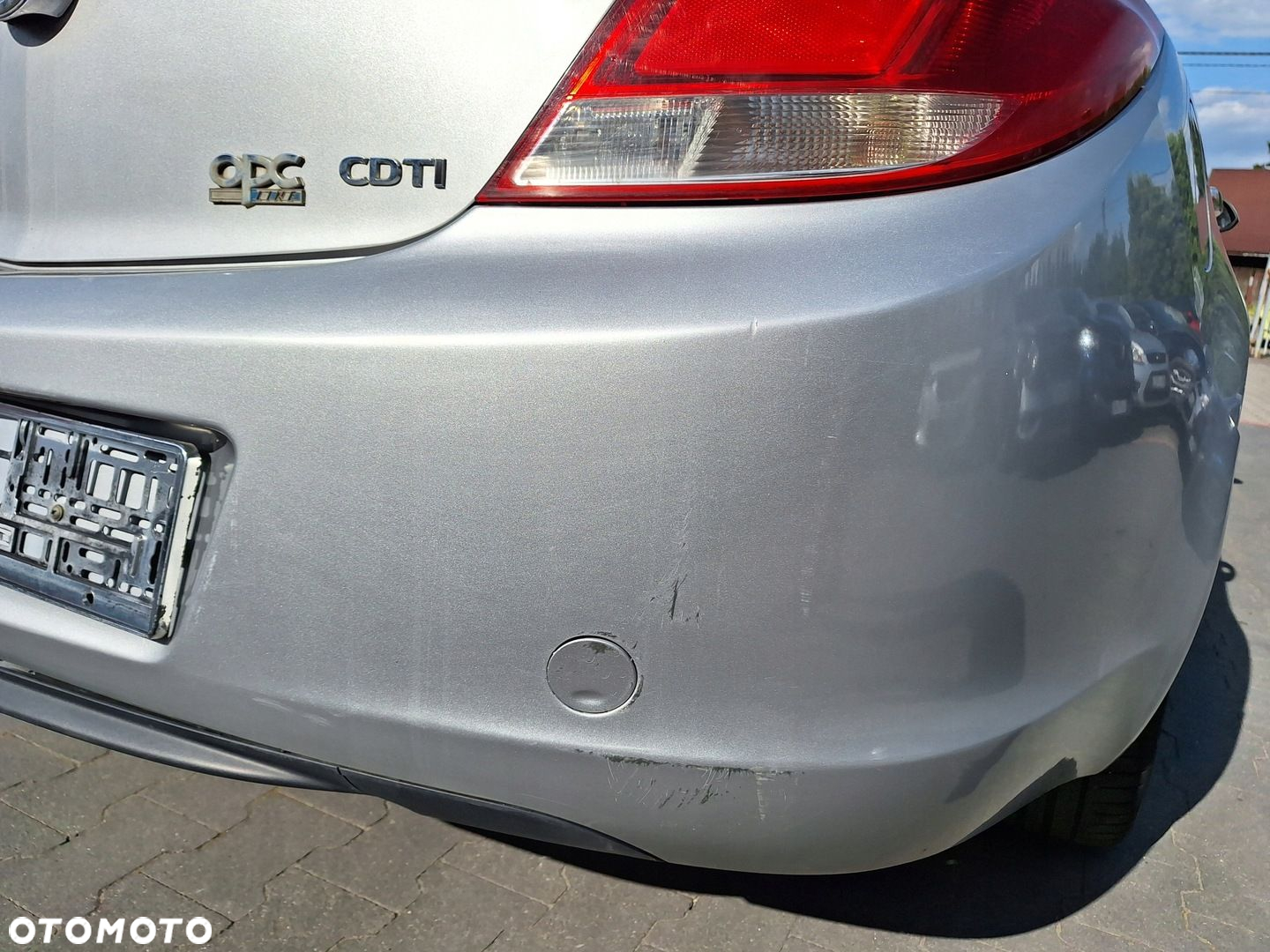 OPEL Vauxhall INSIGNIA A G09 Z176 ZDERZAK TYŁ TYLNY 5D 08-13 - 10