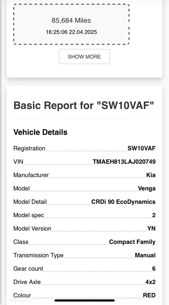 Skrzynia Kia venga 1.4 d4fc YN manual WAJ6 - 5