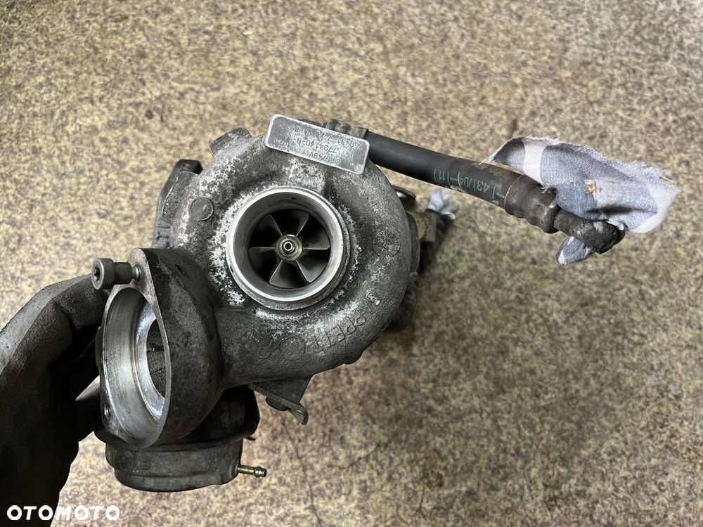 Turbina turbo gruszka turbosprezarka GARRETT BMW X3 E83 2.0 D M47 - 3