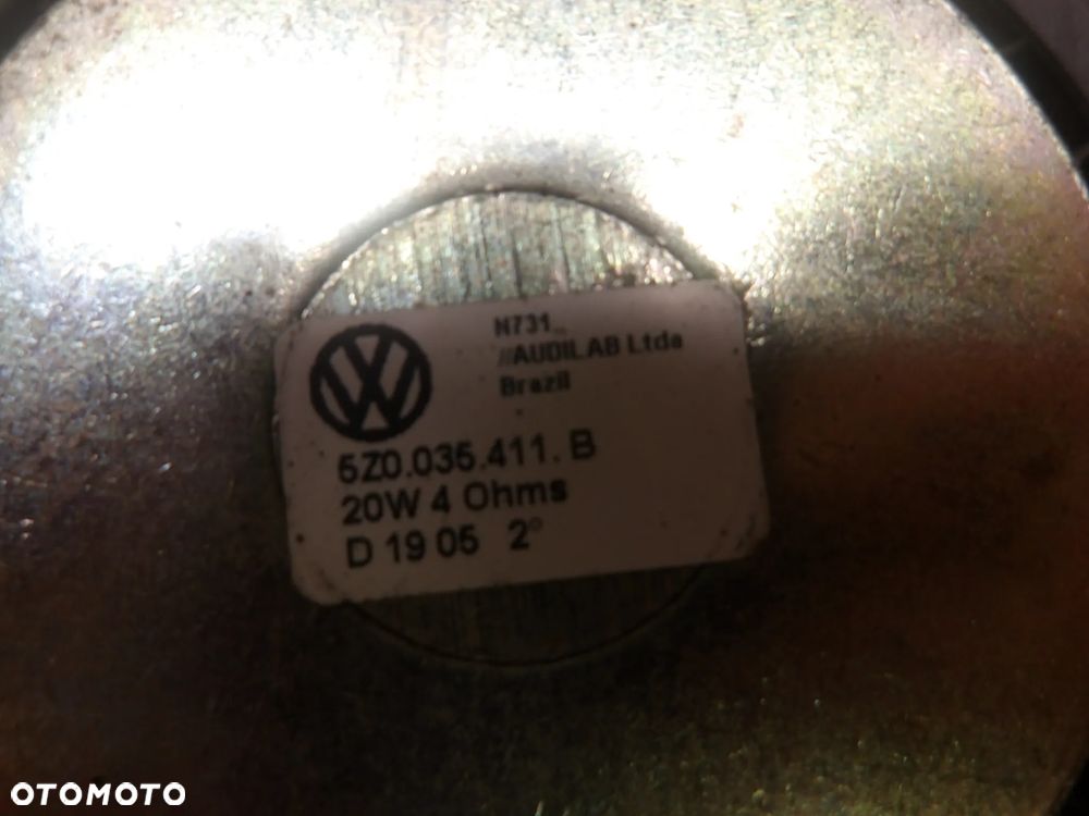 VW FOX 1.2B 3D 05-11R GŁOŚNIK PRAWY LEWY PRZÓD TYŁ 5Z0035411B - 9
