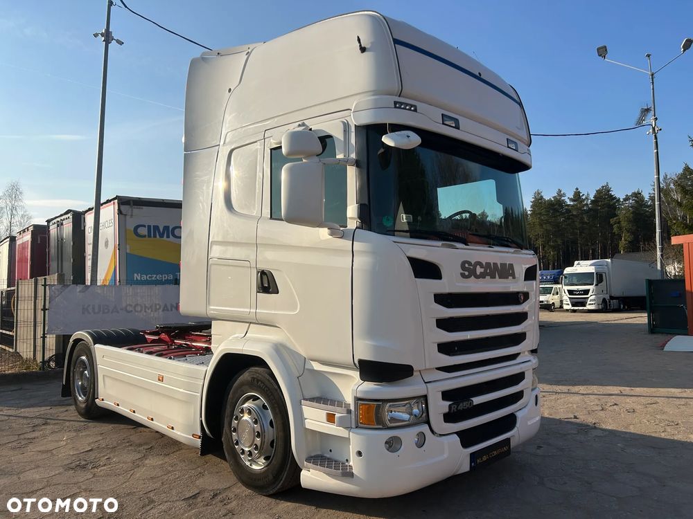 Scania R450 RETARDER / HYDRAULIKA HYVA / ZBIORNIKI 1200 L / KLIMA POSTOJOWA / TACHOGRAF NOWEJ GENERACJI / KABINA STREAMLINE / 2015 ROK !! - 1