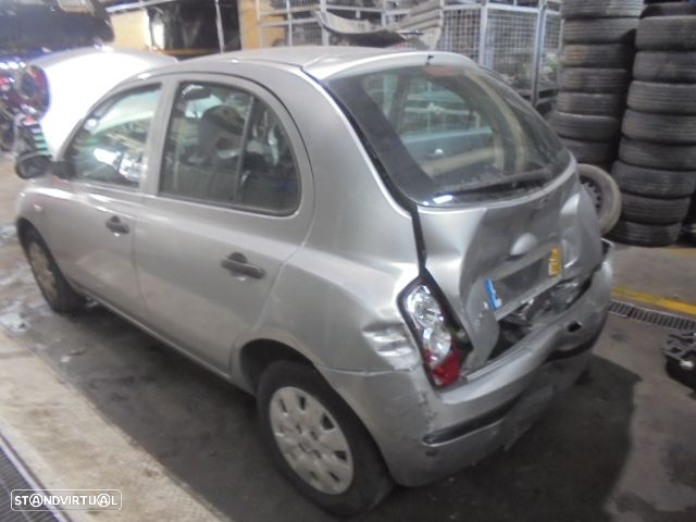 Carro MOT:   CR12 CXVEL:JH3103 NISSAN MICRA 3 K12 2006 1.2 80CV 5P CINZA GASOLINA - 9