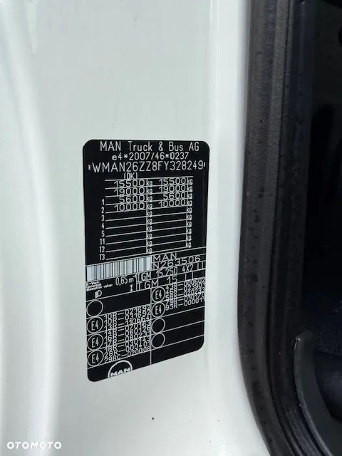 MAN Tgm 15.250 Wywrotka Euro 6 - 15