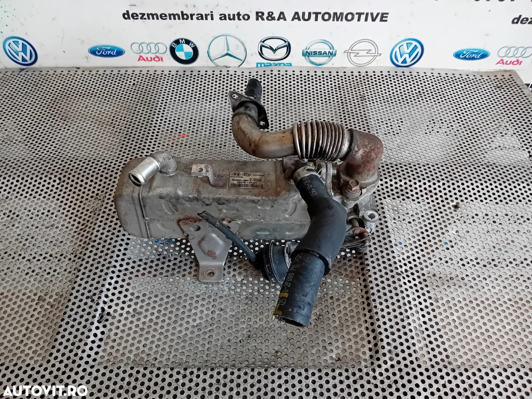 Racitor Gaze Egr Kia Sportage Hyundai IX35 2.0 Crdi Euro 5 Motor D4HA Cod 28231-2F001 - 2